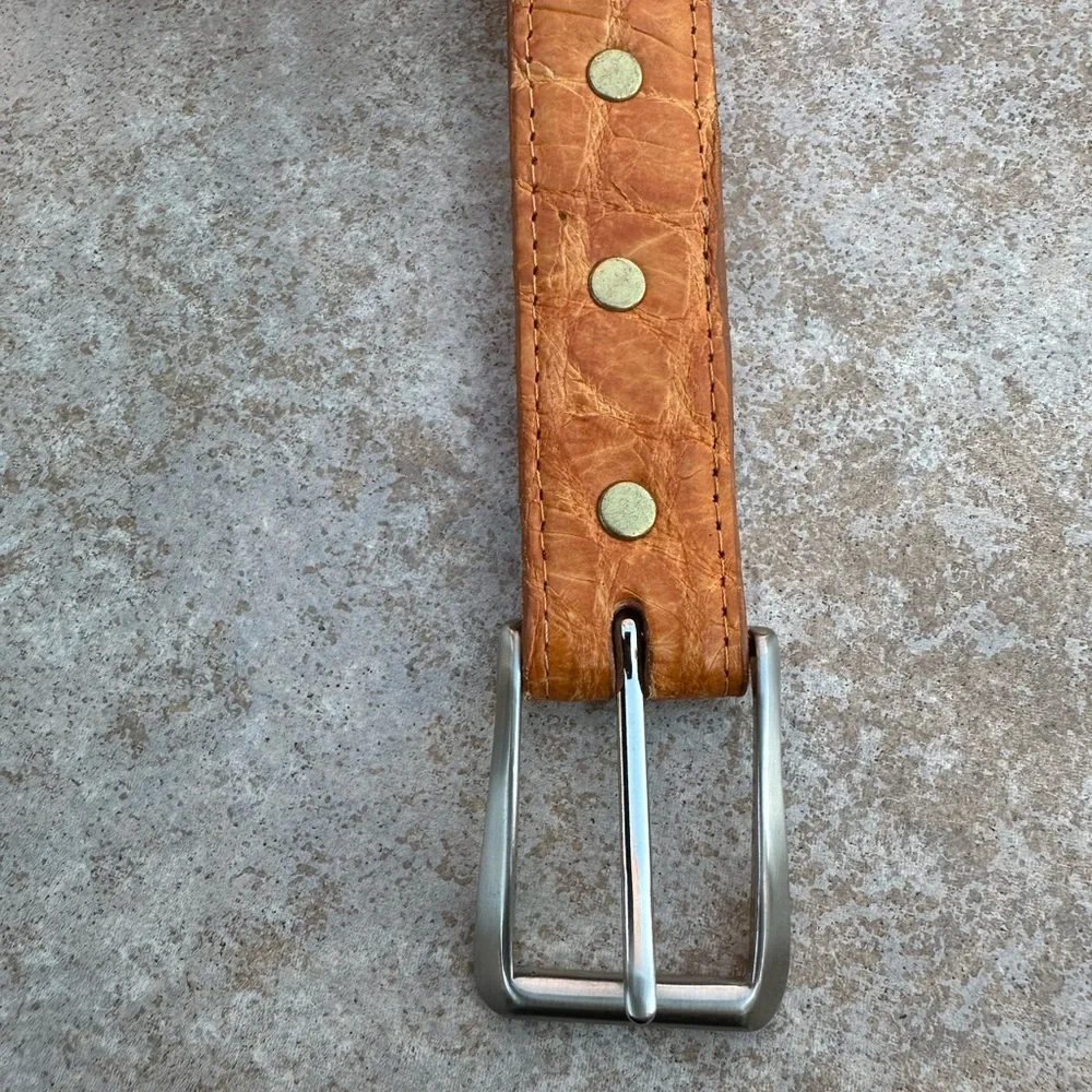 Genuine Alligator Leather Belt